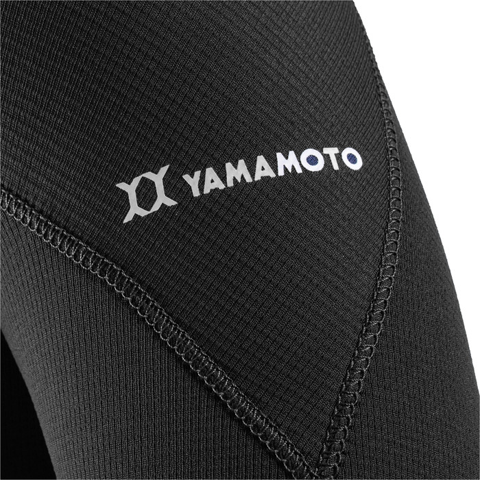 2024 Gul Hommes Y39 Yamamoto 5/4mm Chest Zip Combinaison Noprne YM1202-C1 - Black / Ripstop